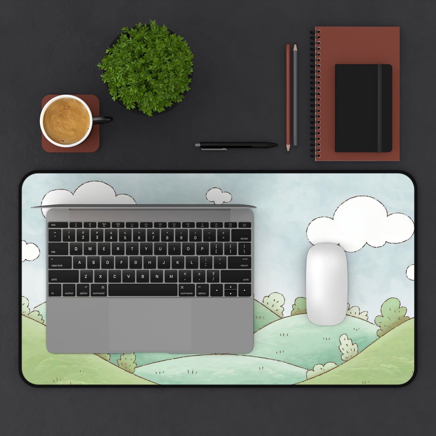 Dreamy Hills Desk Mat