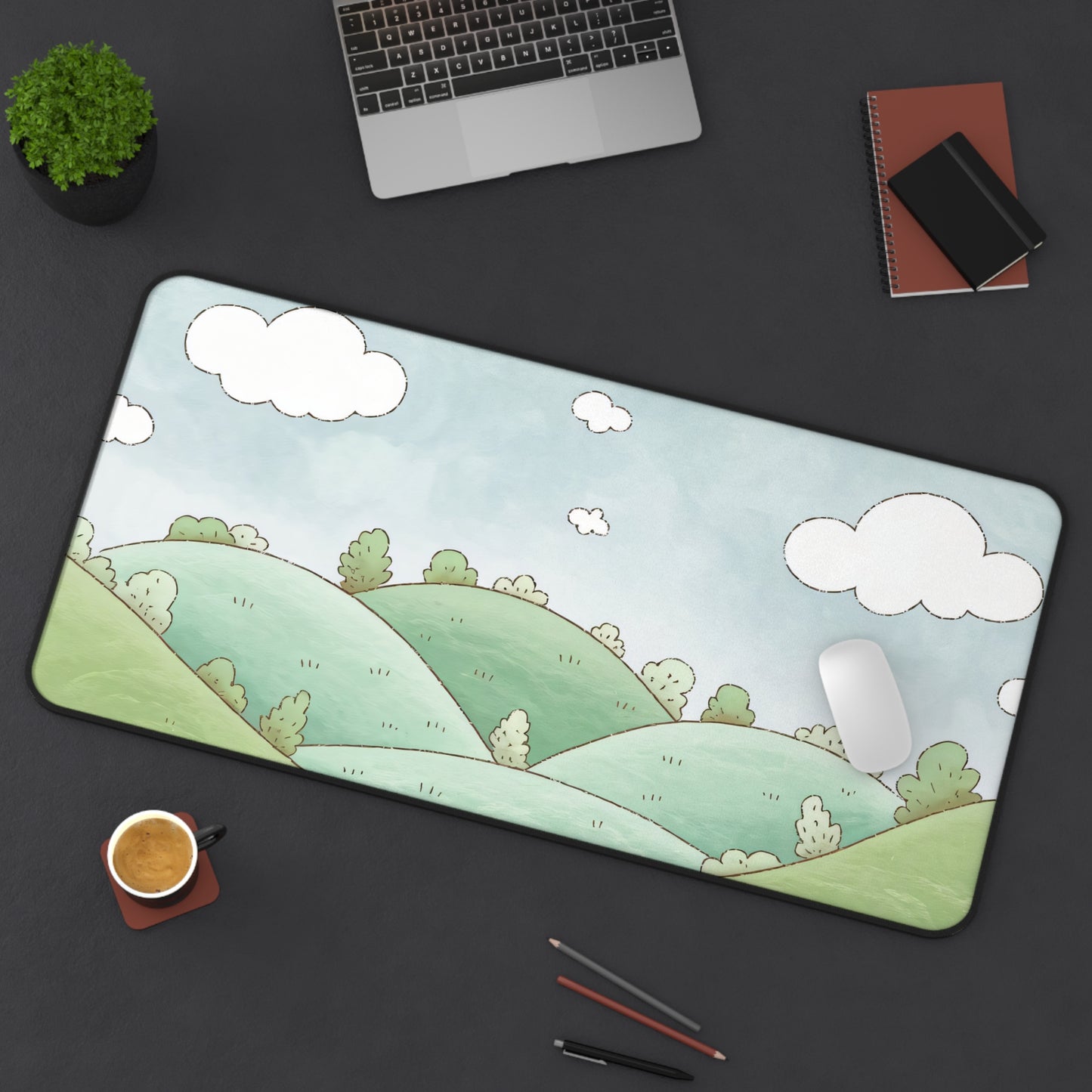 Dreamy Hills Desk Mat