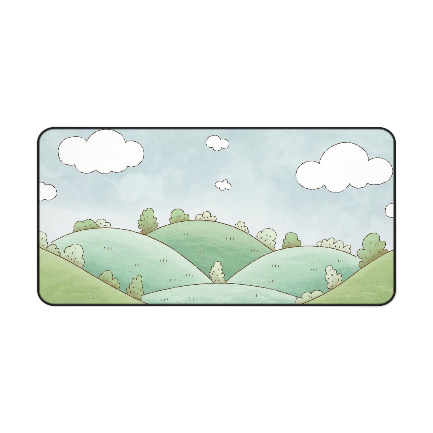 Dreamy Hills Desk Mat