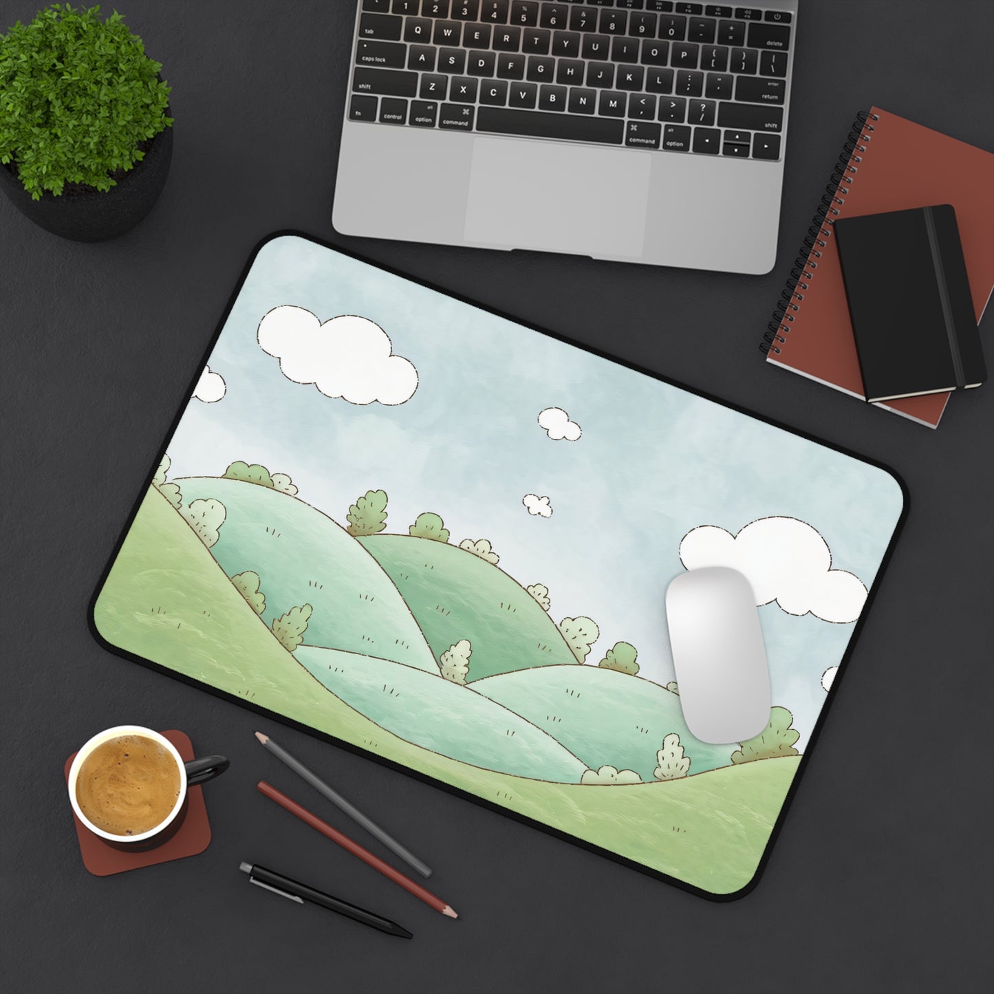 Dreamy Hills Desk Mat